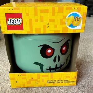 LEGO Green Skull Storage Container